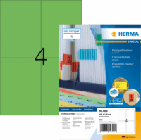 Herma 105x148 mm Címke tintasugaras és lézer nyomtatóhoz (400 címke / csomag)