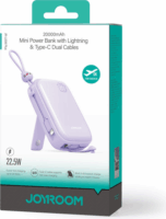 Joyroom 155529 Powerbank 20000mAh 22,5W (1.5-5A / 5-12V) - Lila