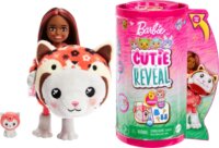 Mattel Barbie Reveal Chelsea Costume Cuties: Kitty piros panda baba
