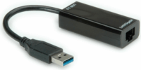 Value 12.99.1105 USB Type-A apa - RJ45 anya Adapter