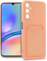 Haffner Card Case Samsung Galaxy A05s Tok kártyatartóval - Rózsaszín