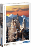 Clementoni High Quality Collection - Neuschwanstein-kastély - 1500 darabos puzzle
