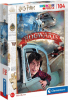 Clementoni Supercolor Varázslóvilág Harry Potter és a repülő autó - 104 darabos puzzle