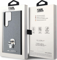 Karl Lagerfeld Saffiano Metal Pin Samsung Galaxy S24 Ultra Tok - Szürke/Mintás