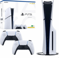 Sony PlayStation 5 Slim 1TB Fehér + 2db DualSense