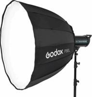GODOX P90L Softbox Hatszögletű Ernyő Reflektor - Fekete (90cm)