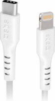 SBS USB-C apa - Lightning apa Adat és töltő Kábel - Fehér (2m)