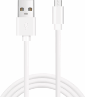 Sandberg 340-33 USB-A apa - Micro USB apa 2.0 Adat és töltőkábel - Fehér (1m)