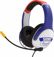 PDP Sonic Go Fast REALMz Vezetékes Gaming Headset - Fehér/Lila