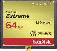 Sandisk 64GB CF Extreme Memóriakártya