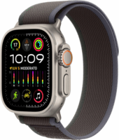 Apple Watch Ultra 2 LTE (49mm) Okosóra - Titántok Kék/Fekete Terep pánttal S/M