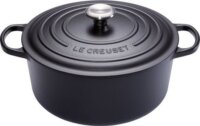 Le Creuset Signature Roaster 22cm Lábas - Fekete