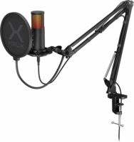 Krux Edis 3000 Asztali Mikrofon - Fekete
