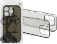 Haffner Gray Monkey Apple iPhone 15 Pro Max Tok - Átlátszó