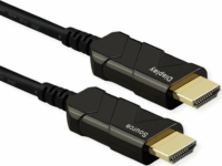 Roline 14.01.3485-1 HDMI - HDMI 2.1 Optikai Kábel 20m - Fekete