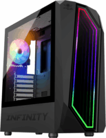 Spirit of Gamer Infinity Számítógépház - Fekete
