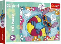Trefl Lilo&Stich Napozó Sitch puzzle - 30 darabos puzzle