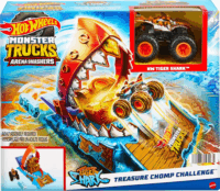 Hot Wheels Monster Trucks Arena Smashers Tigriscápa Autópálya