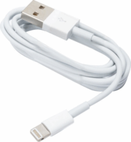 Forever USB-A apa - Lightning apa Adat és iPhone töltő kábel - Fehér (1m)