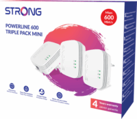 Strong Powerline 600 Triple Mini Powerline Adapter KIT (3db/csomag)