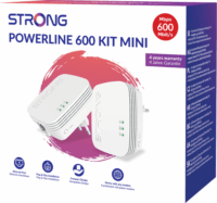 Strong Powerline 600 Duo Mini Powerline Adapter KIT (2db/csomag)