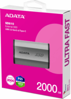 Adata 2TB SD810 USB-C 3.2 Gen 2x2 Külső SSD - Ezüst