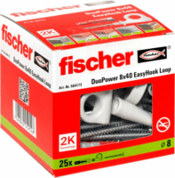 Fischer 564173 EasyHook kampó + DuoPower 8x40 tipli (25 db / csomag)