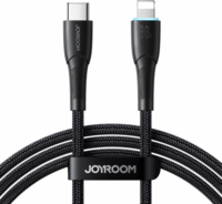 Joyroom Starry Series SA32-CL3 USB-C apa - Lightning apa 2.0 Adat és töltő kábel - Fekete (1m)
