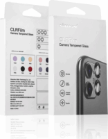 Nillkin CLRFilm Samsung Galaxy S24+ kamera védő üveg - Átlátszó/Fekete