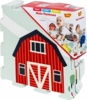 Smily Play Farmos habszivacs puzzle szőnyeg - 9 darabos készlet