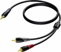 Procab CLA711 3.5mm Jack apa - 2x RCA apa Kábel (3m)