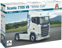 Italeri Scania 770S V8 White Cab kamion műanyag makett (1:24)