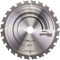 Bosch Speedline Fa Körfűrészlap Ø 250mm 24 fog