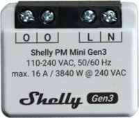 Shelly PM Mini Gen3 WiFi Fogyasztásmérős Okosrelé