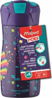 Maped Picnik Pixel Party Concept Kids 430ml Gyerek Kulacs - Lila/Mintás