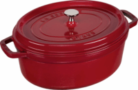 Staub La Cocotte 31cm Sütőedény ovális - Piros