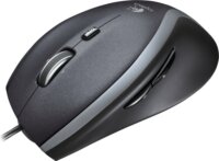 Logitech Corded M500 USB Egér - Fekete