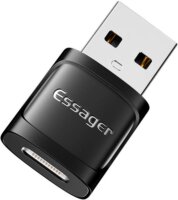 Essager EZJCA-XL01 USB Type-A apa - USB Type-C anya OTG Adapter