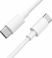 HOCO X51 USB-C apa - USB-C apa 2.0 Adat és töltőkábel - Fehér (2m)