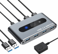 Techly IUSB-SW3024 USB 3.0 4-port Switch