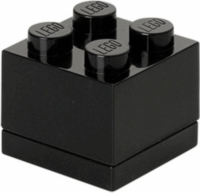 LEGO Mini Box 4 Éthordó 60 ml - Fekete