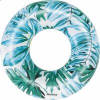Bestway Úszógumi trópusi pálma mintás - Kék