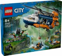 LEGO® City: 60437 - Dzsungelkutató helikopter a bázison