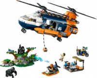 LEGO® City: 60437 - Dzsungelkutató helikopter a bázison
