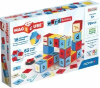 Geomag Magicube Betűs építőkockák - 79 db-os