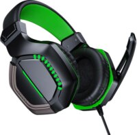 Joyroom JR-HG1 Vezetékes Gaming Headset - Fekete/Zöld