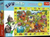 Trefl: Spy Guy Farm nyomozós képkereső puzzle - 24 darabos