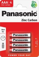 Panasonic RedZinc R03RZ/4BP cink-mangán tartós elem 4 db/csomag