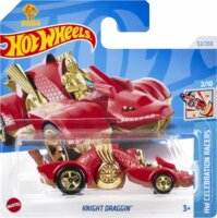 Hot Wheels 1:64 Knight Draggin autó - Piros