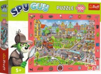 Trefl Spy Guy Kisvárosi nyomozós képkereső puzzle - 100 darabos